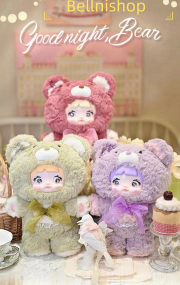 Nommi Blind Box Plush Figures Large, Cute Vinyl Face Blind Box Plush Doll, Nommi 400%