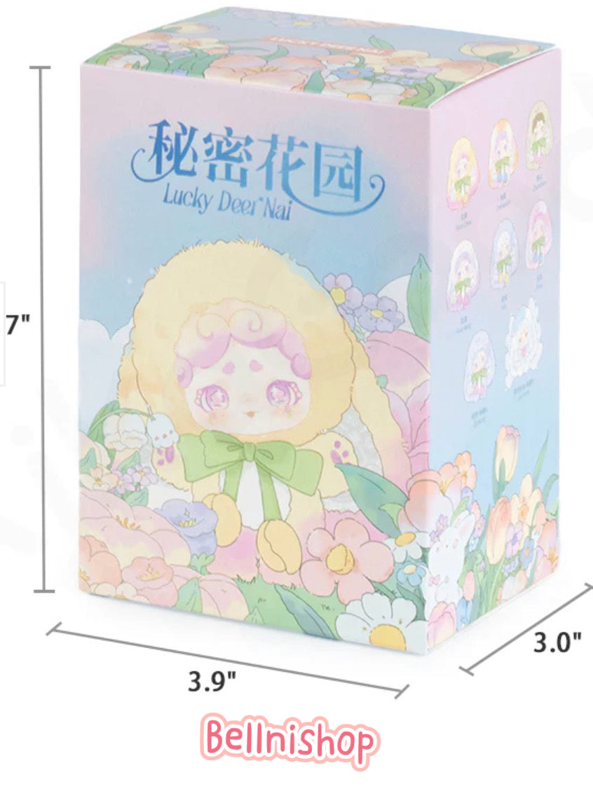 Lucky deer nai Goodnight Bunny Secret Garden Series Plush Blind Box